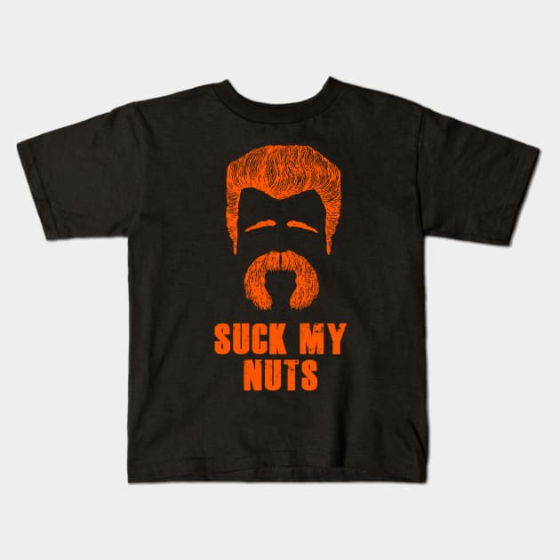 Suck My Nuts Kids T-Shirt by NotoriousMedia